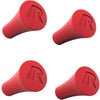 RAM Mounts X-Grip Rubber Cap 4-Pack Replacement RAP-UN-CAP-4U (Black) - Red