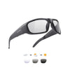 OhO Smart Glasses, Audio Glasses With Bluetooth Speaker,Reading Glasses With Voice Control and Open Ear,(Men/Women) - Black Frame-transitional Grey Lens