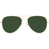 SOJOS Classic Aviator Polarized Sunglasses for Men Women Vintage Retro Style - Green
