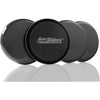 Super Sliders 4723795N Reusable Furniture Sliders for All Surfaces -Quickly and Easily Move Items Across Carpet or Hardwood, 3-1/2" Brown (8 Pack) - Black