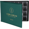 MUDOR Coin Collection Holder Album for Collectors, 240 Pockets Coin Collection Book Office Supplies - Green