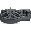 Perixx PERIBOARD-512B Wired Ergonomic Keyboard - Split Keyboard, Wrist Rest, Natural Typing - Wired USB Connectivity - US English - Black - Black