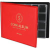 MUDOR Coin Collection Holder Album for Collectors, 240 Pockets Coin Collection Book Office Supplies - Red
