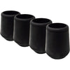 SoftTouch Rubber Leg Tip - (4 pieces), 3/4", Black - 4 Count (Pack of 1) - Black