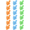 JuneLsy Pencil Grips for Kids Handwriting Pencil gripper Pencil Holder Posture Correction Training Writing AIDS for preschooler Kids toddler Children Special Needs (3 PCS) - 18PCS