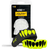 2 Pack Nxtrnd Rush Mouth Guard for Boxing and Other Sports (Black & White Fangs) - Neon Yellow