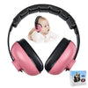 Baby Ear Protection Noise Cancelling Headphones for Kids Noise Reduction Hearing Protection Earmuffs for 0-3 Years Babies, Toddlers, Infant (Redrose) - Red