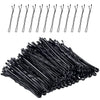 MORGLES Blonde Hair Bobby Pins, 120PCS 2Inches Gold Hair Pins for Women with Box - Black(2inch)