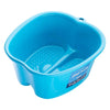 Mantello Foot Bath, Extra Large, Foot Soaking Tub - Pedicure Bowl - Foot Soak Tub (Blue) - Blue