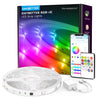 DAYBETTER Led Strip Lights 100 ft Smart with App Remote Control, 5050 RGB for Bedroom, Living Room, Home Decoration, Music Sync Color Changing for Room Party(2 Rolls of 50 ft) - 100FT