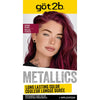 Got2b Metallics Permanent Hair Color, M68 Dark Ruby - Dark Ruby