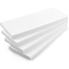 Garage Wall Protector Bumper Guards - 6 Pack Universal 1-3/16" Thick Car Door Edge Guard Self-Adhesive Comprehensive Protection EVA Foam Scratch Prevention Padding for Warehouse Parking Narrow Garage - White