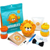 The Woobles Crochet Kit for Beginners - Easy Arts and Crafts Knitting & Crochet Animals Kit As Seen On Shark Tank - Kiki The Chick - Sebastian The Lion