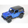 KiNSMART - Jeep Wrangler Rubicon Off Road 4x4 5 inch 1:34 Scale Die Cast Model Replica Toy Car (Blue Hardtop) - Blue Hardtop