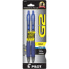 Pilot G2 Premium Gel Pens, Black Pens, Bold Point 1 mm, 2 Black - Blue