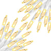 Dazzle Bright Christmas Mini String Lights, 60FT 300 Incandescent Green Wire Fairy Lights UL Certified Christmas Decorations for Indoor Outdoor Yard Party Xmas Tree Decor, Warm White - Warm White (White Wire)
