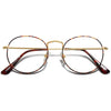 SOJOS Blue Light Blocking Computer Glasses Round Eyewear Anti Blue Light Lens Preppy Chic SJ5024B - 0c02 Demi Frame