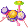 VTech KidiBeats Kids Drum Set, Orange - Pink