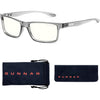 Gunnar - Blue Light Reading Glasses - Blocks 65% Blue Light - Vertex - Gray Crystal, Clear Tint