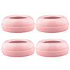 Maymom Dome Caps, Screw Rings, Sealing Discs Compatible with Avent Natural Bottles, PP Bottles; No Nipple Included. Convert Avent Classic Bottle Into Natural - Screw Ring Pink