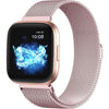 ZWGKKYGYH Metal Bands Compatible with Fitbit Versa 2/Versa Lite SE/Versa Band for Women Men, Royal Gold, Small - Rose Gold