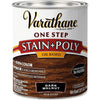 Varathane 225250H Oil-Based One Step Stain + Poly, Quart, Dark Walnut - Dark Walnut