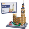 Micro Mini Blocks Building Set Architecture Titanic Cruise Ship Modle Kit, a DIY Mini Bricks for Adults and Toys Presents for Kids 1872 PCS - Big Ben
