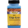 Fiebing's Edge Kote (4oz, Light Brown) - Leather Edge Paint for Shoes, Furniture, Purses, Couches, Belts - Flexible, Water Resistant, Semi Gloss Color Coating Leather Dye to Protect Natural Edges - Blue