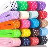 QingHan Grosgrain Ribbons for Crafts Gifts Wrapping 3/8" Boutique Polka Dot Fabric Ribbon 40yd (20 x 2yd) - 5/8 Polka Dot