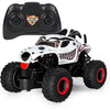 Monster Jam, Official Megalodon Remote Control Monster Truck for Boys and Girls, 1:24 Scale, 2.4 GHz, Kids Toys for Ages 4 and Up - Mutt Dalmatian