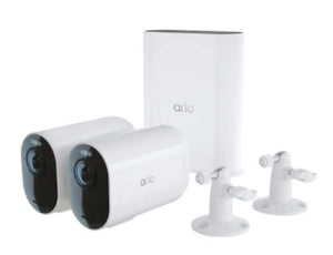 Buy now Arlo Ultra 2 XL Wire-Free Indoor Outdoor Spotlight Camera – 2 Camera Security Bundle - 720p, VMS5242 (Renewed) at indiglob india