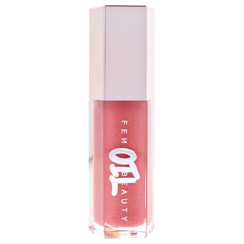 FENTY BEAUTY Gloss Bomb Luminizing Lip Oil N Gloss - 01 Fussy by Fenty Beauty for Women - 0.3 oz Lip Gloss Official | Shop India Store