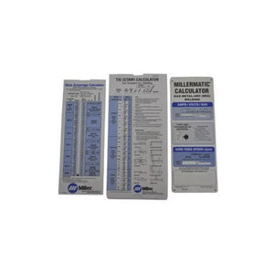 Buy now Miller 043125 MIG, TIG, Stick, 3-Pack Calculators at indiglob india