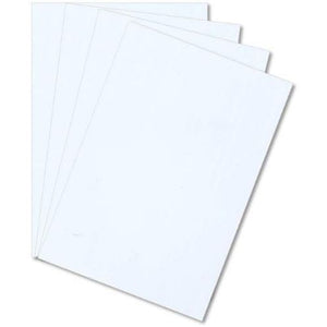 Buy now K&R Plastics, Inc. Styrene Sheets 7.6x11x.030 White - 4 Pack at indiglob india