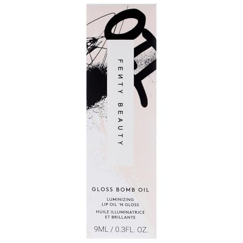 FENTY BEAUTY Gloss Bomb Luminizing Lip Oil N Gloss - 01 Fussy by Fenty Beauty for Women - 0.3 oz Lip Gloss Online | Best Daily