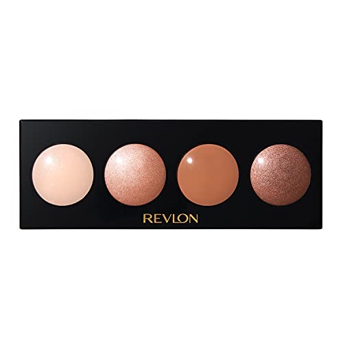Buy now Revlon Cr??me Eyeshadow Palette, Illuminance Eye Makeup with Crease- Resistant Ingredients, Creamy Pigmented in Blendable Matte & Shimmer Finishes, 710 Not Just Nudes, 0.12 Oz at indiglob india