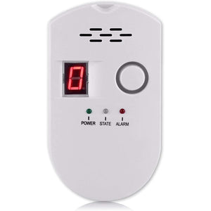 Buy now Natural Gas Leak Detector for Home, Propane and Methane Gas Alarm, Plug-in Gas Leak Sensor with Sound & Light Warning, Gas Safety Monitor for Kitchen & RV at indiglob india