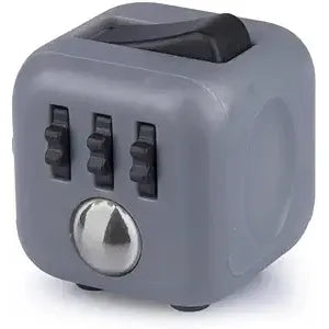 Buy now Antsy Labs The Original Fidget Cube, Stress Relief Desk Toy with 6 Sides, Gadget for Focus, Anxiety Relief, Sensory Processing Challenges, Fun Gift for Kids, Teens, and Adults, Pocket-Sized, Aqua Graphite at indiglob india