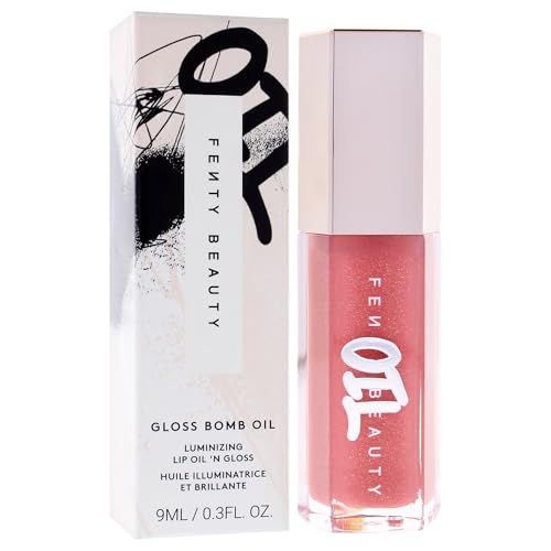 FENTY BEAUTY Gloss Bomb Luminizing Lip Oil N Gloss - 01 Fussy by Fenty Beauty for Women - 0.3 oz Lip Gloss India | Get Original Quality