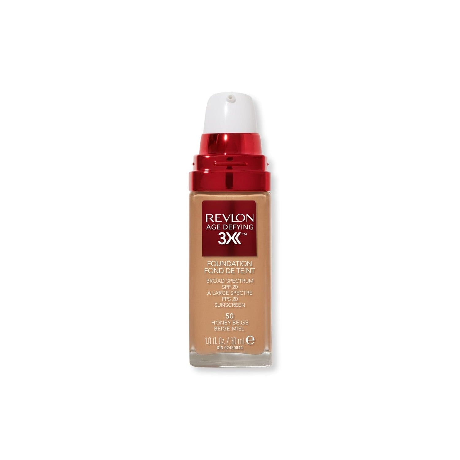 New Item REVLON AGE DEFYING ANTI AGING FOUNDATION 1.0 OZ REVLON/AGE DEFYING FIRMING+L IFTING FOUNDATION (HONEY BEIGE) 1.0 OZ (30 ML) REVLON | Authentic India Store