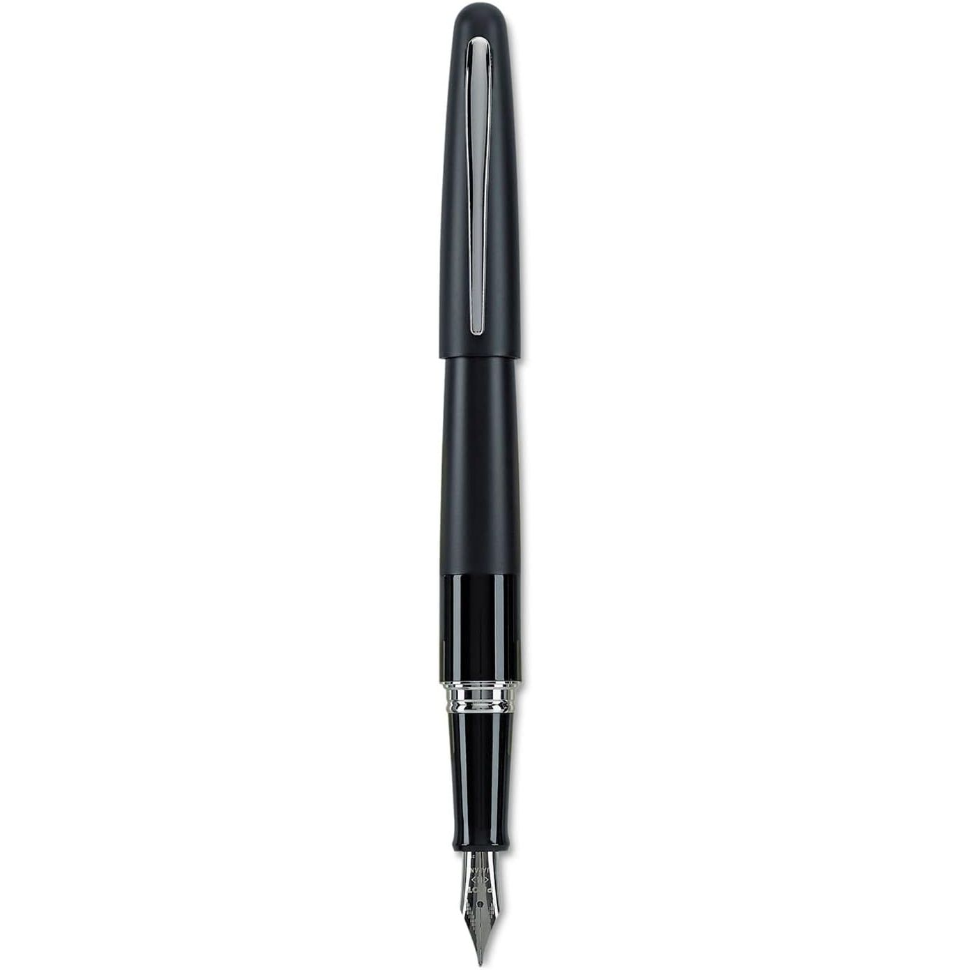 Buy now PILOT Metropolitan Collection Fountain Pen, Black Barrel, Classic Design, Medium Nib, Black Ink (91107) Black Barrel Medium Nib at indiglob india