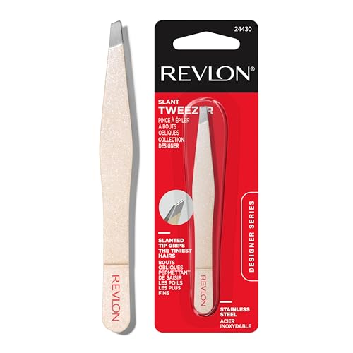 Buy now Revlon Designer Series Slant Tweezer, High Precision, Made With Long Lasting Stainless Steel, 1 Count at indiglob india