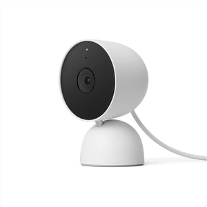 Buy now Google indoor Nest Security Cam 1080p (Wired) - 2nd Generation - Snow at indiglob india