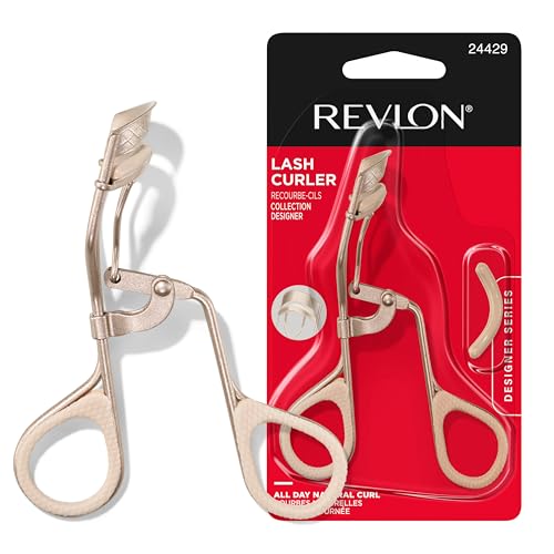 Buy now Revlon Designer Series Lash Curler, Eyelash Lift for an Eye Opening Look, with Finger Grips for a Non Slip Grip, Easy to Use, 1 Count at indiglob india