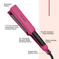 Buy now REVLON Smooth Brilliance Ceramic Extra Long Flat Iron, 1-1/2" inch at indiglob india