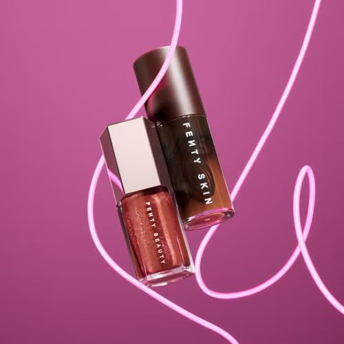 FENTY BEAUTY FENTY BEAUTY Chocolit Treatz - Lip Luminizer (.18 Fl Oz) + Lip Oil Duo (.19 Oz) Arrival | Original India