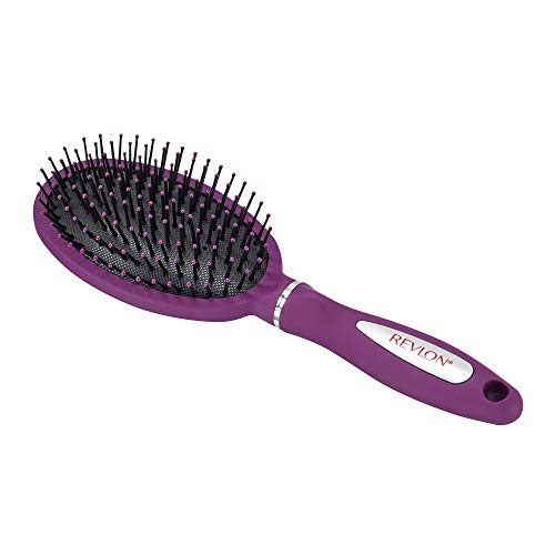 Buy now Revlon Detangle & Smooth Berry Cushion Hair Brush at indiglob india