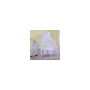 Buy now Baby Infant Toddler Bed Dome Cots Mosquito Netting Hanging Bed Net Mosquito Bar Frame Palace-Style Crib Bedding Set (White Mosquito Netting Only, Without Stand) at indiglob india