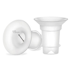 Buy now Maymom Flange 15mm Inserts Compatible with Medela, Spectra 24 mm Shields/Flanges, Momcozy/Willow Wearable Cup. Compatible with Medela Freestyle, Harmony, to Reduce 24mm Down to 15 mm; 2pc/Each 15mm Long at indiglob india