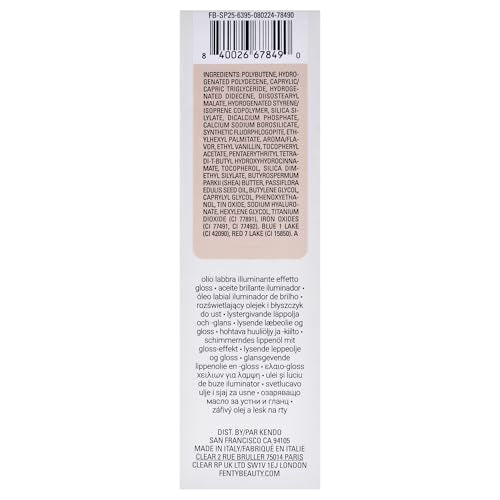 Latest FENTY BEAUTY Gloss Bomb Luminizing Lip Oil N Gloss - 01 Fussy by Fenty Beauty for Women - 0.3 oz Lip Gloss Online | Shop India